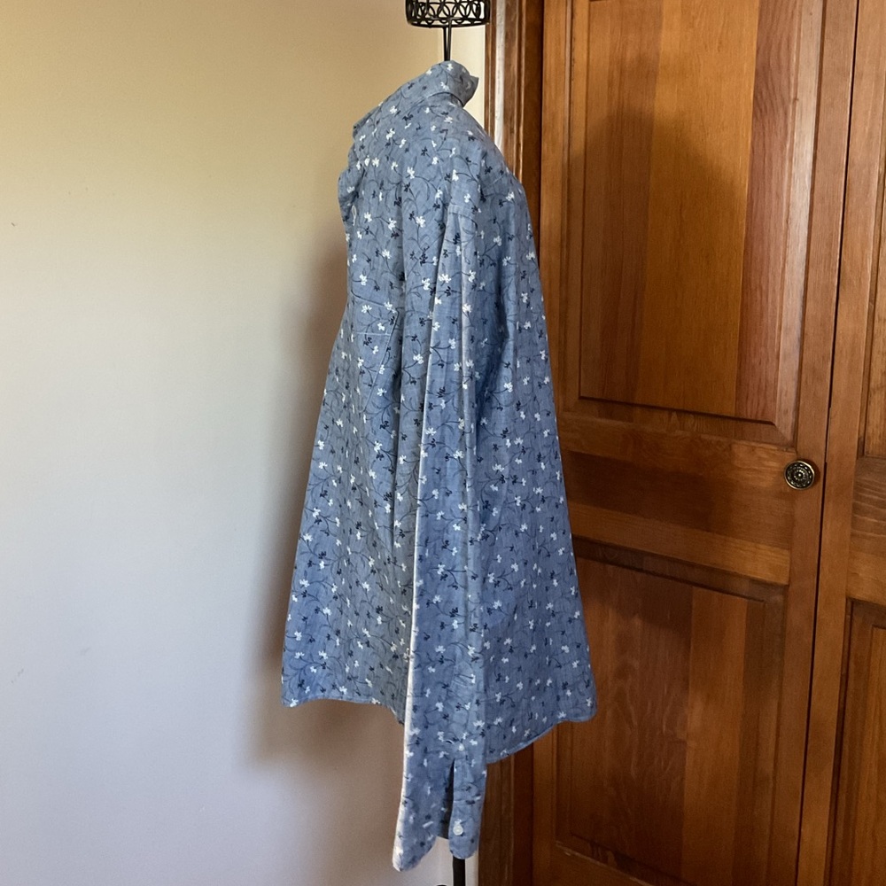 J Crew Cotton Shirt, Large - Picture 2 of 4